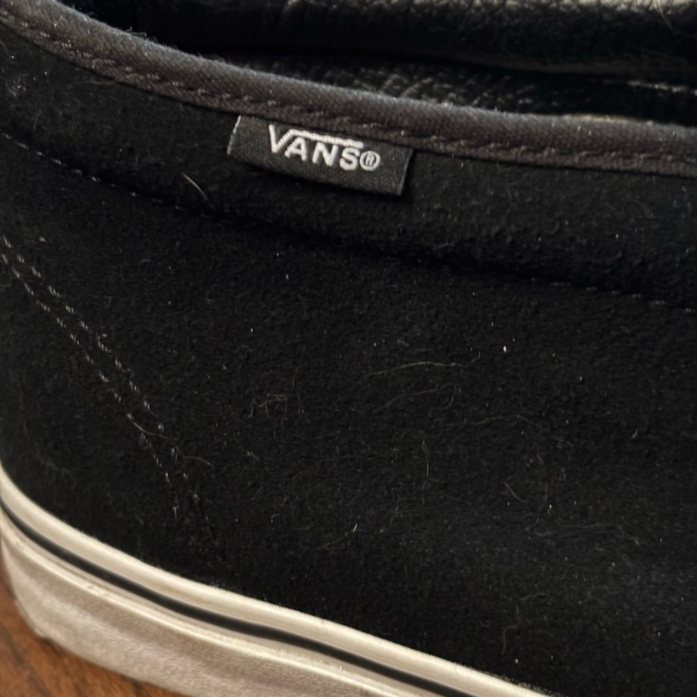 Vans Black Suede Chuck’s - Picture 2 of 10